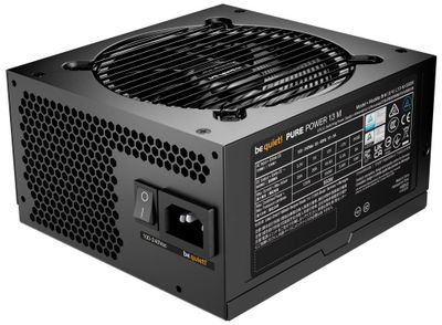 Be quiet! / zdroj PURE POWER 13M 550W / ATX 3.1 / 120mm fan / 80 Plus Gold Zdroj, ATX 3.1, 550W, aktívny PFC, 120mm ventilátor, 80PLUS Gold, modulárny