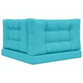 vidaXL Vankúš na vonkajšiu pohovku Polyester Tyrkysová 80 x 80 cm