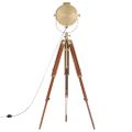 vidaXL Lampa na statíve, mangový masív 165 cm