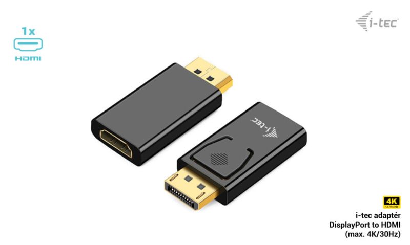 i-tec Passive DisplayPort to HDMI adaptér (max. 4K/30Hz)