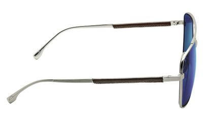 GUNNAR kancelárske/herné okuliare WITCHER WHITE WOLF STEEL/UMBER slnečné sklá BLF 90 NEUTRAL focus Okuliare, kancelárske, herné, strieborné obrúčky, slnečné sklá, kolekcia The Witcher (Ciri)