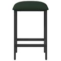 vidaXL Barová stolička Tmavozelená 40 x 32 x 74 cm Kompozitné drevo