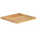vidaXL Stolová doska 80x80x2,5 cm živý okraj masívne mango