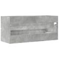 vidaXL Skrinka pod umývadlo, betónová 100x38,5x45 cm, kompozitné drevo