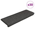 vidaXL Samolepiace nášľapy na schody vzhľad sisalu 30 ks 65x21x4 cm