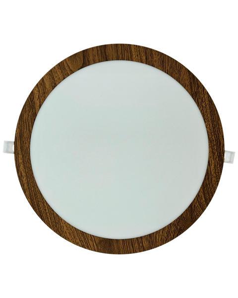 TR-148 LED panel 24W 2016lm 4200K dekor drevo - kruhový vstavaný Trixline