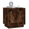 vidaXL Nočné stolíky 2 ks dymový dub 44x35x45 cm spracované drevo