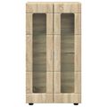 vidaXL Servírovacia skriňa FLORIN 55,5 x 29 x 100 cm Sonoma dub