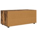 vidaXL TV skrinka 100 x 48 x 43 cm Dymová dub Kompozitné drevo