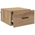 vidaXL Nočný stolík 2 ks dub artisan 35 x 35 x 20 cm Kompozitné drevo