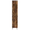 vidaXL Sada skríň 2 ks 34,5 x 34,5 x 90 cm Kompozitné drevo Dymový dub
