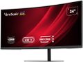 ViewSonic VG3419C-2 34" 21:9, 3440 x 1440, VA, zakřivený, HDMI,DP, 96W USB-C,USB, J45, KVM switch, speakers, výš. nast. Monitor, 34" UWQHD 3440×1440, 120Hz, USB-C 96W, docking station, Ethernet, KVM switch, 1500R, VA, HDR10, výškove nastavitelný