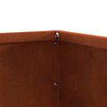 vidaXL Obrubník trávnika 6 ks 60 x 60 x 13 cm Hrdzavý