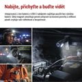 Čeľovka EMOS P3544 LED nabíjacia, 500 lm, 120 m, Li-Ion 800 mAh