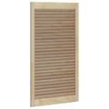 vidaXL Skříňové dvere s dverami 4 ks Prírodná 110 x 2,1 x 59,5 cm
