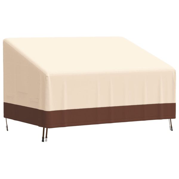 vidaXL Obal na 2-miestnu lavicu 137x97x48/74 cm 600D oxford
