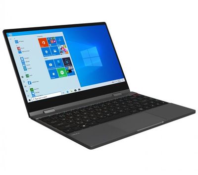 UMAX VisionBook 13Wr Flex/Celeron N4020/4 GB/128 GB eMMC/M.2 SATA SSD slot/13,3" Full HD IP/W10Pro/Tmavosivý Notebook, Celeron N4020, 4GB DDR4, 128GB eMMC, Intel UHD 600, 13,3" Full HD IPS dotykový, W10 Pro, sivý