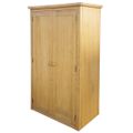 vidaXL Šatník s 1 zásuvkou 90x52x183 cm, dubový masív