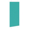 vidaXL Plisovaná roleta petrolejovo zelená 90x200 cm šírka látky 89,4 cm polyester