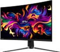 MSI MPG/321CURX/31,5"/QD-OLED/4K UHD/240Hz/0,3ms/Černá/3R Monitor, 31.5" 4K UHD, QD-OLED, 240Hz, 0.03ms, HDR 400, zakrivený 1700R, USB-C 98W, KVM, cerný