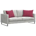 vidaXL Vankúše na pohovku 2 pcs Víno červené 70 x 50 cm