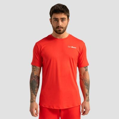 Pánske športové tričko Limitless Hot Red - GymBeam, veľkosť XXL, veľkosť oblečenia XXL