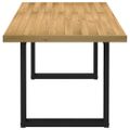 vidaXL Jedálenský stôl NOAIN s nohami v tvare U 180x90x75 cm masívne drevo borovica