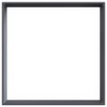 vidaXL Obrubník trávnika 6 ks 60 x 60 x 13 cm Oceľ Antracitová