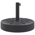 vidaXL Podstavec pod slnečník pre Ø38/48 mm tyče 25 kg kruh