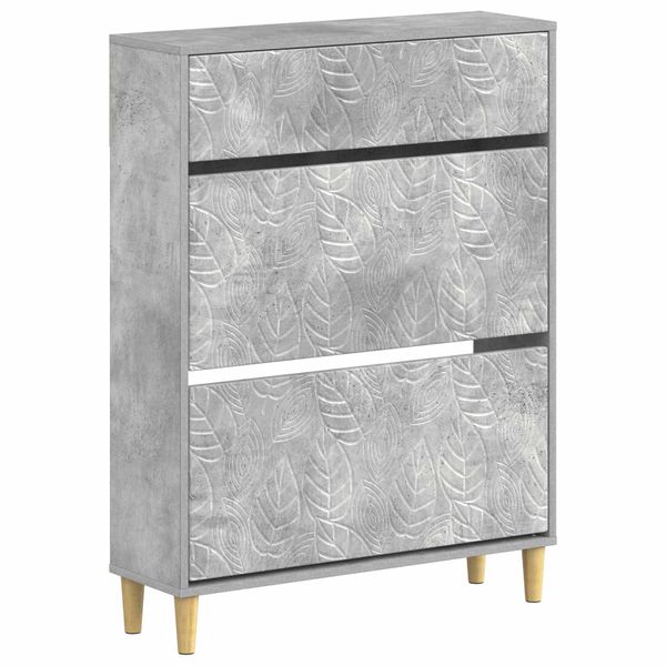vidaXL Skriňa na topánky DELFT 78 x 24 x 103 cm Kompozitné drevo