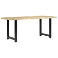vidaXL Jedálenský stôl 180x90x76 cm, mangový masív