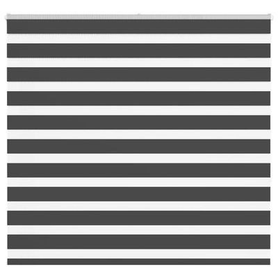 vidaXL Zebra roleta čierna 155x150 cm šírka látky 150,9cm polyester