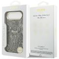 Puzdro Guess Python Pattern MagSafe pre iPhone Air čierne