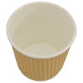 vidaXL papierové šálky na kávu s viečkom 1000 ks 4oz 100ml