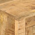 vidaXL Komoda 110x30x74 cm surové mangovníkové drevo