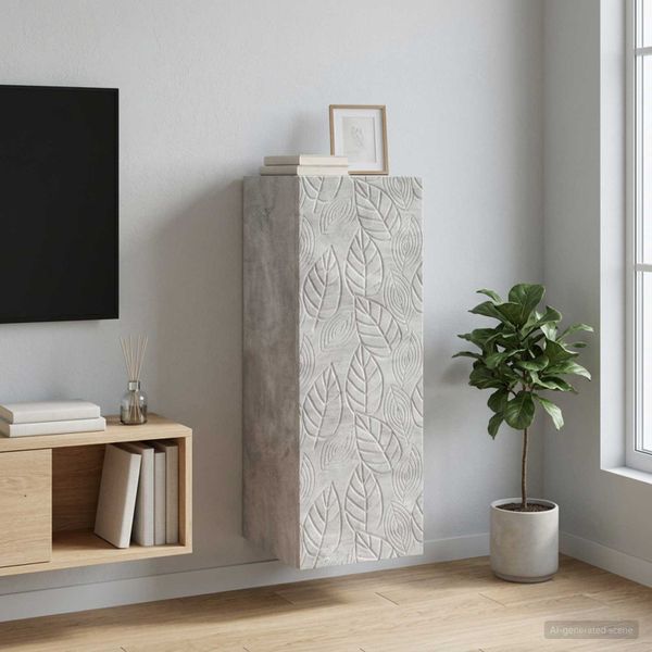 vidaXL Nástenná skrinka 33 x 34,5 x 90 cm Kompozitné drevo