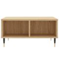 vidaXL Konferenčný stolík dub sonoma 60x60x30 cm kompozitné drevo