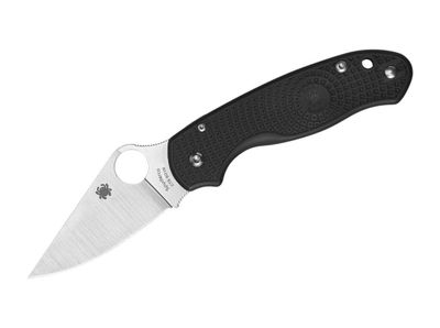 Spyderco C223PBK Para 3 Lightweight Black ľahký vreckový nôž 7,4 cm, Leaf Shape, čierna, FRN