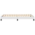 vidaXL Posteľný rám s boxspringom biely 120x200 cm umelá koža