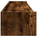 vidaXL Stojan na monitor dymový dub 100x24x16 cm kompozitné drevo