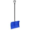 vidaXL Lopata na sneh modrá 147 cm kov