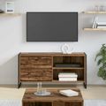 vidaXL TV skrinka 100 x 36 x 49,5 cm Staré drevo Kompozitné drevo