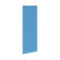 vidaXL Plisovaná roleta modrá 40x150 cm šírka látky 39,4 cm polyester