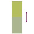 vidaXL Roleta Zatemnenie Listy zelené 60x150 cm Šírka látky 55,7cm