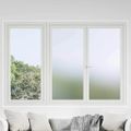 vidaXL Samolepiaca okenná fólia Frosted šedá 90 x 2000 cm PVC