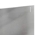 vidaXL Obrubník trávnika 10 ks 102 x 15 x 4 cm Oceľ Strieborná