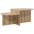 vidaXL Konferenčný stolík Dub artisan 100 x 50 x 40 cm