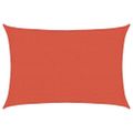 vidaXL Tieniaca plachta 160 g/m² tehlovočervená 2,5x4 m HDPE