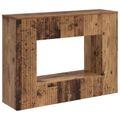 vidaXL Konzolový stôl Staré drevo 101 x 29 x 74 cm Konštruované drevo