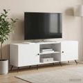 vidaXL TV skrinka 150 x 31 x 50 cm Biela Kompozitné drevo